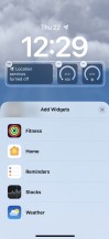 Lockscreen customization - Apple iPhone 14 review