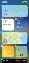 Widgets - Apple iPhone 14 review