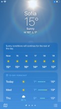 آب و هوا - بررسی Apple iPhone SE (2022).