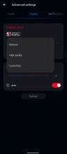 Display settings - ASUS ROG Phone 6 Pro review