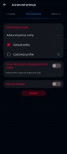 گزینه های تنظیم عملکرد هاردکور - بررسی Asus ROG Phone 6D Ultimate