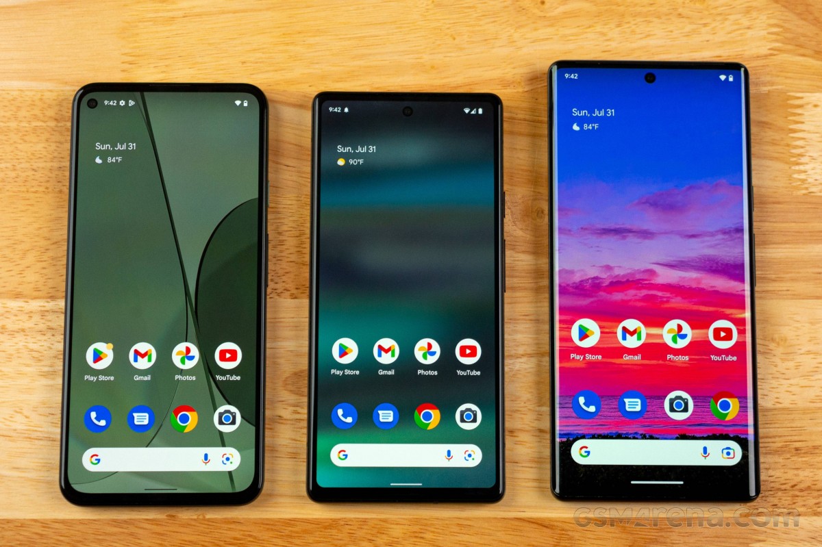 Google Pixel 6a Assets Archive
