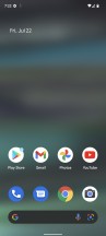 Home screen - Google Pixel 6a review