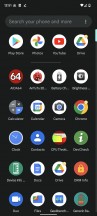 App drawer - Google Pixel 6a review