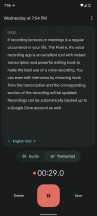 Voice recording app - Google Pixel 6a review