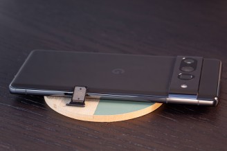 SIM slot on the left - Google Pixel 7 Pro review