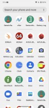 App drawer - Google Pixel 7 Pro review