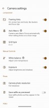 More settings - Google Pixel 7 Pro review