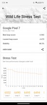 GPU stress test - Google Pixel 7 review