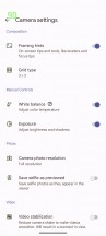 Advanced settings - Google Pixel 7 review