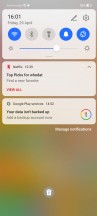 Home screen, notification shade, settings menu - Honor Magic4 Lite review