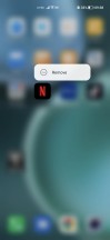 Honor search, context menu in app drawer and home screen - Honor Magic4 Pro review