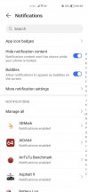 Privacy dashboard, notification bubbles - Honor Magic4 Pro review