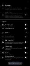 Camera settings - Honor Magic4 Pro review