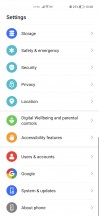 Home screen, recent apps, notification shade, settings menu - Honor Magic4 Pro review