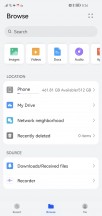File manager - Huawei Mate Xs 2 review