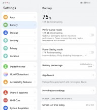 Settings - Huawei Mate Xs 2 review