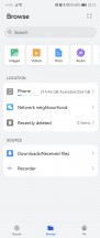File manager - Huawei P50 Pocket review