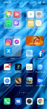 Home screen and folders - Infinix Zero 5G review