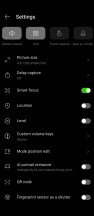Main camera UI, modes and settings - Infinix Zero 5G review