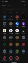 Home screen, app drawer, settings menu - iQOO 9T review