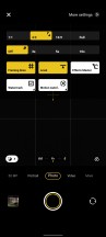 Camera menus - iQOO 9T review