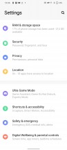 Settings menu - iQOO Neo 6 review