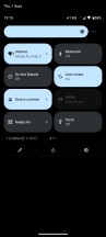Quick settings - Motorola Edge 30 Fusion review