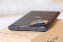 Lone mic pinhole up top - Motorola Edge 30 Ultra review