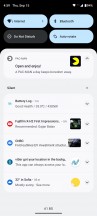 Quick settings - Motorola Edge 30 Ultra review