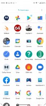 App drawer - Motorola Moto G200 5G review