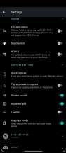 Advanced settings - Motorola Moto G200 5G review