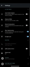 Camera menus - Motorola Moto G62 review