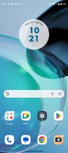 Homescreen - Motorola Moto G72 review