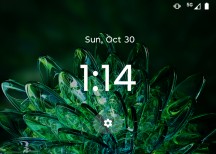Lock screen - Motorola Razr 2022 review