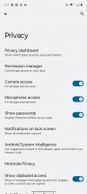 Privacy - Motorola Razr 2022 review