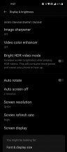 Display settings - OnePlus 10 Pro long-term review