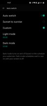 Dark mode settings - OnePlus 10 Pro long-term review