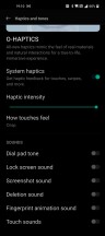 Sound & vibration settings - OnePlus 10 Pro long-term review
