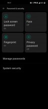 Biometrics settings - OnePlus 10 Pro long-term review