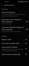 Screenshot gesture settings - OnePlus 10 Pro long-term review