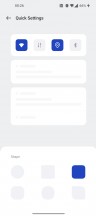 Quick Settings icons - Oneplus 10 Pro review