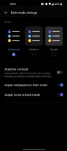 Dark Mode and its different levels - Oneplus 10 Pro review