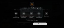 In-game pull down menu - Oneplus 10 Pro review