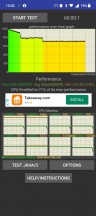 CPU throttling test (High performance) - OnePlus 10T review
