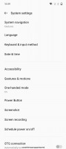 Settings and features - Oneplus 10t review