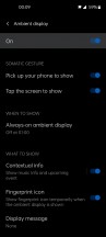Ambient Display settings - OnePlus Nord 2 long-term review