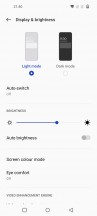Display settings - OnePlus Nord 2T 5g hands-on review