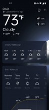 Stock apps: Weather - Oneplus Nord N20 5g review
