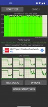 CPU throttle test: 60 min - Oneplus Nord N20 5g review